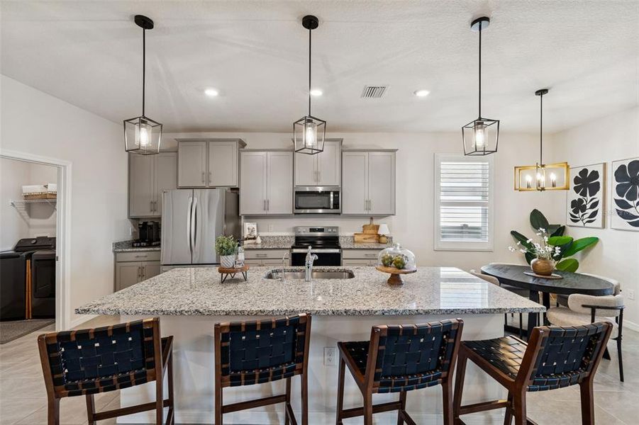 Furnished interior view inside a new home in , Wesley Chapel (Image 20).
