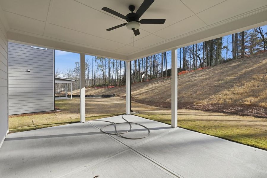 Representative exterior details of a home built from the Stockbridge by Taylor Morrison in Watson Park, Snellville (Image 4).