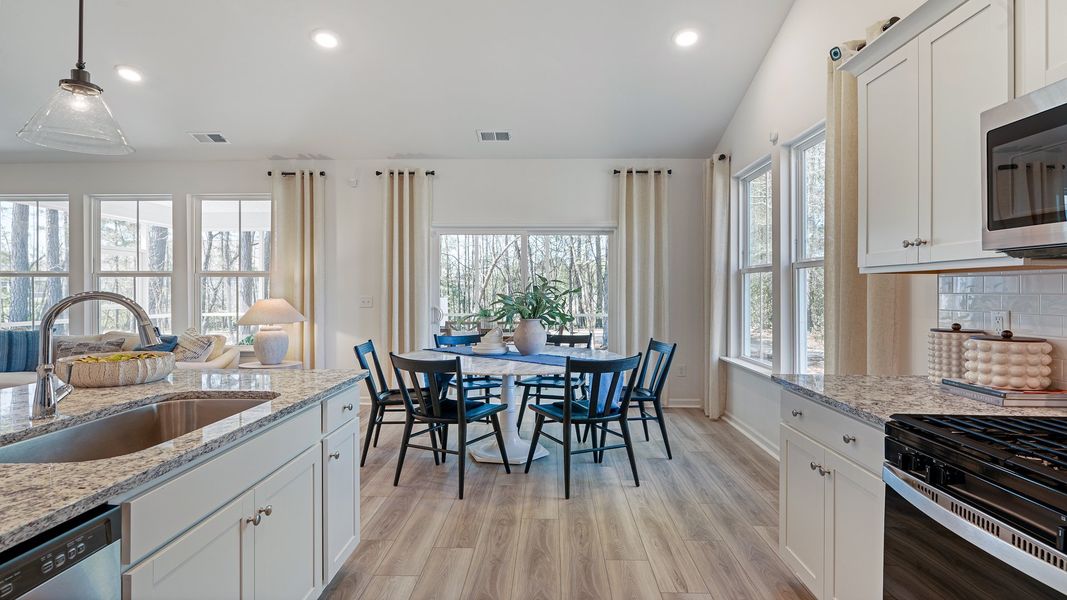 Furnished interior view inside a new home in Bluffs at Sun Colony, Little River (Image 5).