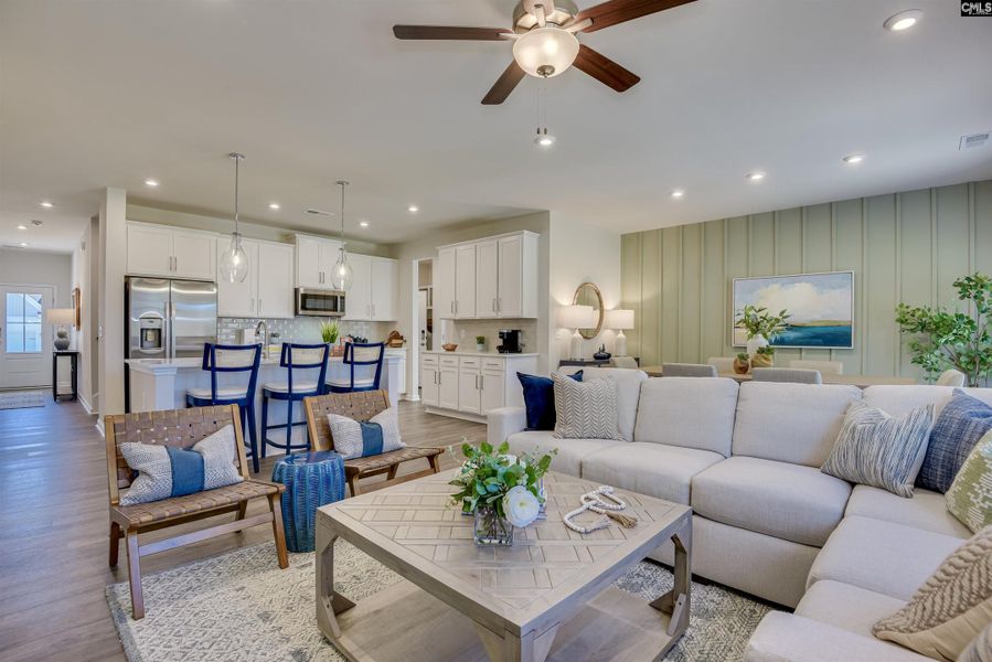 Furnished interior view inside a new home in Boykin Hills, Chapin (Image 12). Furnished interior view inside a new home in Boykin Hills, Chapin (Image 12).
