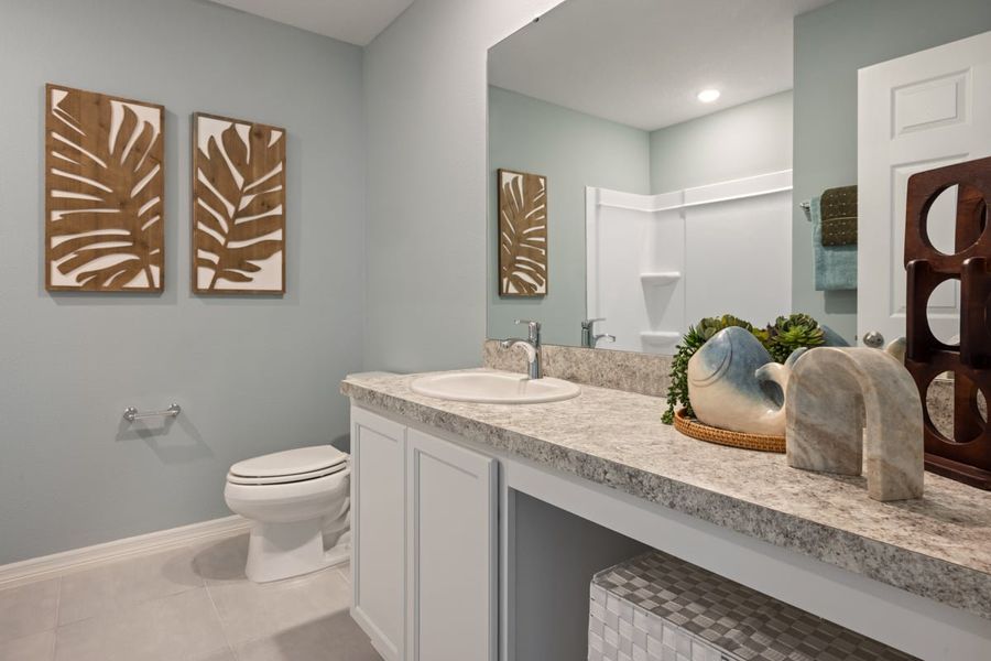 Representative furnished interior of a home built from the 1541 Modeled by KB Home in Woodland Oaks I, Brooksville (Image 10). Representative furnished interior of a home built from the 1541 Modeled by KB Home in Woodland Oaks I, Brooksville (Image 10).