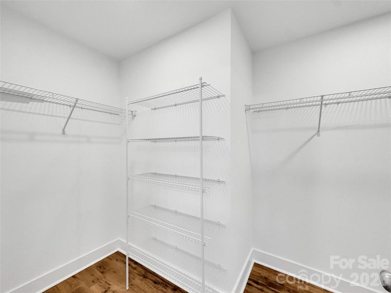 Large walk-in closet in the Primary bathroom Large walk-in closet in the Primary bathroom