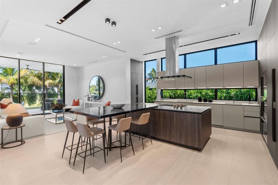 Furnished interior view inside a new home in , Hallandale Beach (Image 3).