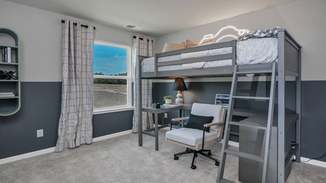Furnished interior view inside a new home in Hunter's Branch, Hopkins (Image 37). Furnished interior view inside a new home in Hunter's Branch, Hopkins (Image 37).