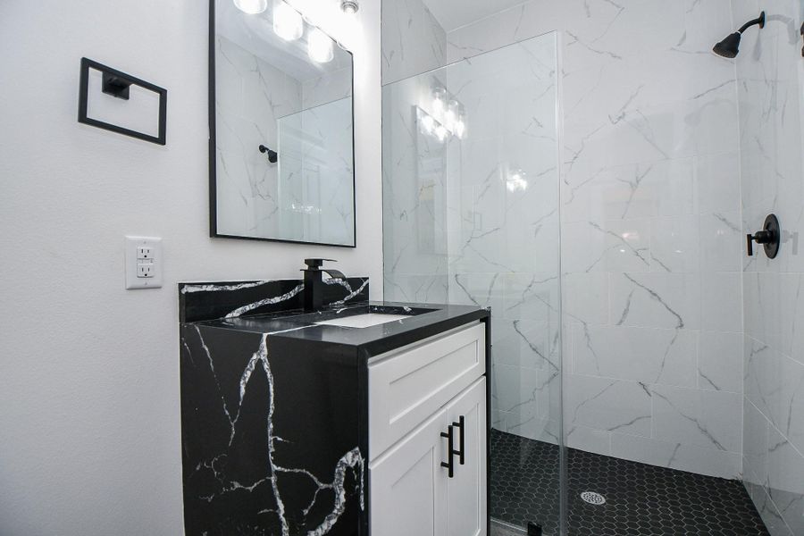 Furnished interior view inside a new home in , Houston (Image 4).