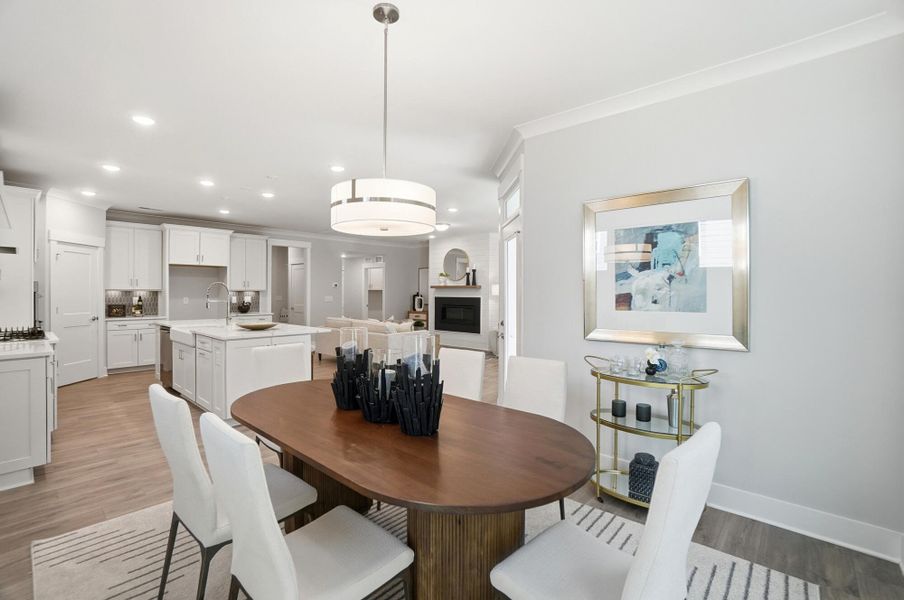 Furnished interior view inside a new home in Rone Creek, Waxhaw (Image 47).