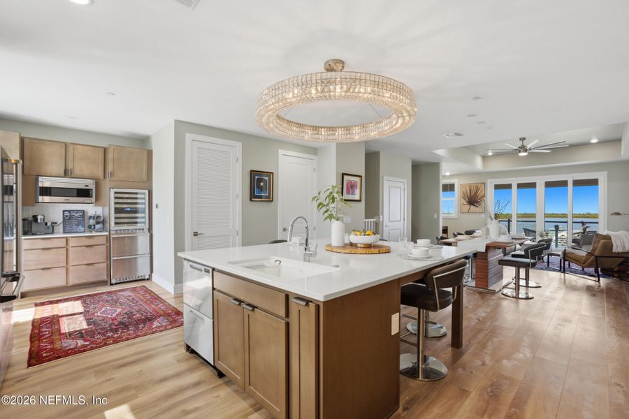 Furnished interior view inside a new home in , St. Augustine (Image 47).