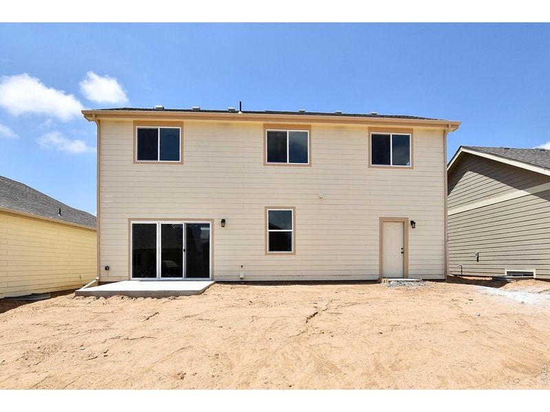 Exterior details and patio area of a home in , Greeley (Image 3).