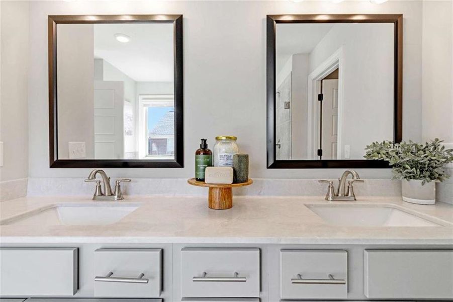 Furnished interior view inside a new home in Ridge Pointe, Athens (Image 39).