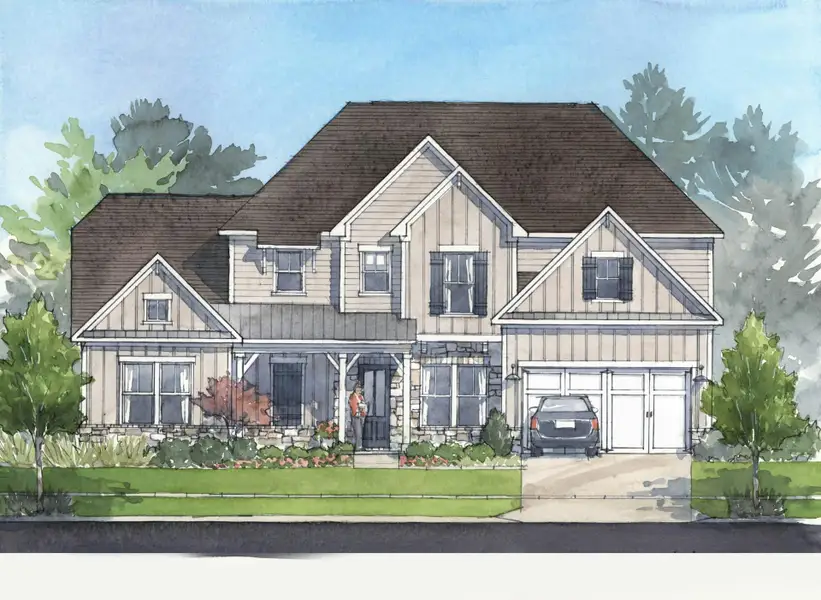 Representative rendering of the exterior for the The Primrose by Windsong Properties (Image 1). Representative rendering of the exterior for the The Primrose by Windsong Properties (Image 1).