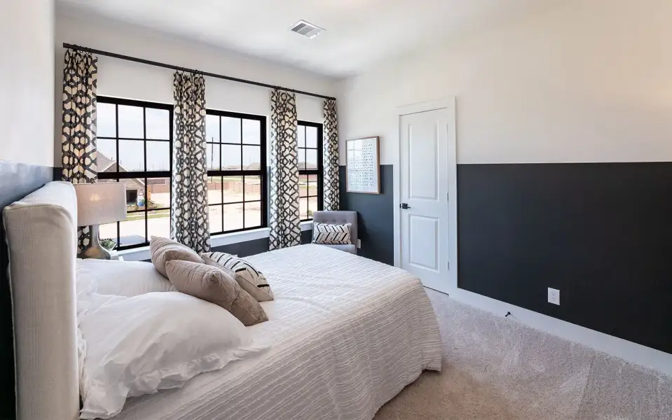 Furnished interior view inside a new home in Sunfield, Buda (Image 16).