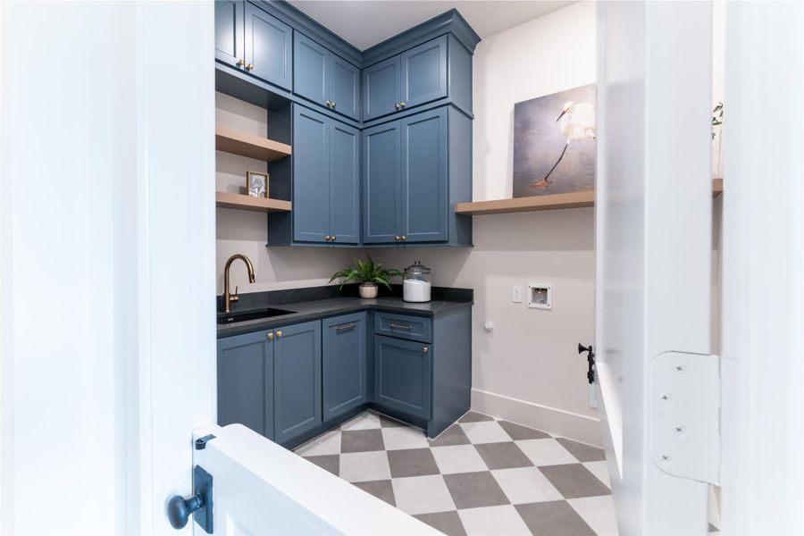 Furnished interior view inside a new home in , Spring (Image 26). Furnished interior view inside a new home in , Spring (Image 26).