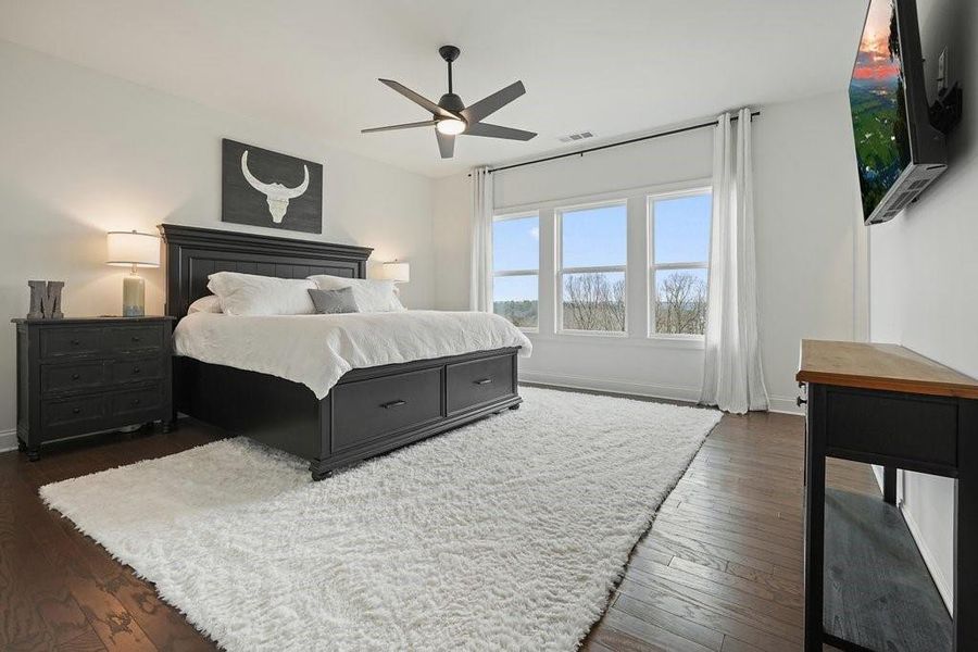 Furnished interior view inside a new home in , Canton (Image 9). Furnished interior view inside a new home in , Canton (Image 9).