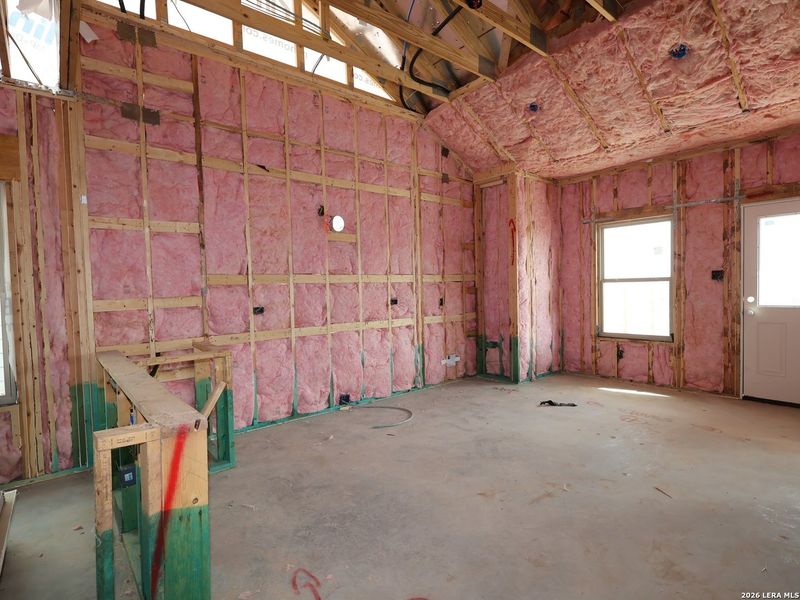 In-progress construction of a new home in Meadows at Clear Springs, New Braunfels, TX (Image 21).