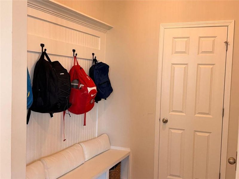 Close-up of interior finishes inside a home in Wehunt Meadows, Hoschton (Image 20).