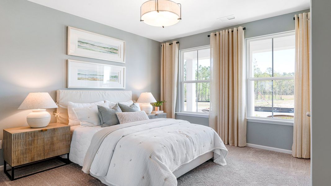 Furnished interior view inside a new home in Cottages of Bearwood, Mount Pleasant (Image 9).