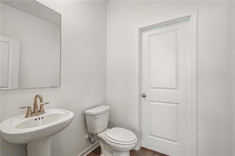 Furnished interior view inside a new home in Langston Reserve, Cartersville (Image 14).