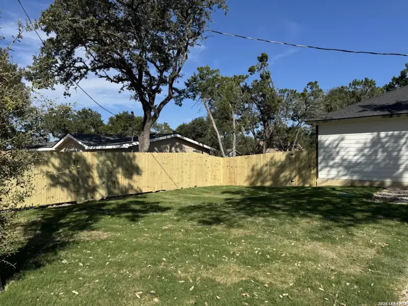 Exterior details and patio area of a home in , Spring Branch (Image 24).