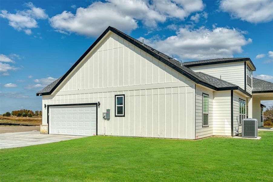 Front exterior of a new home in , Princeton, TX, highlighting curb appeal (Image 19).