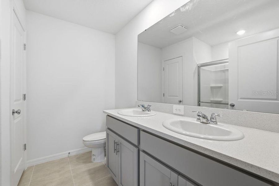 Furnished interior view inside a new home in The Towns at Firethorn, Parrish (Image 8).