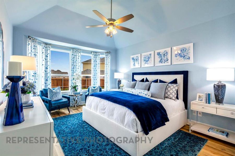 Furnished interior view inside a new home in Bel Air Village: 50ft. lots, Sherman (Image 30).