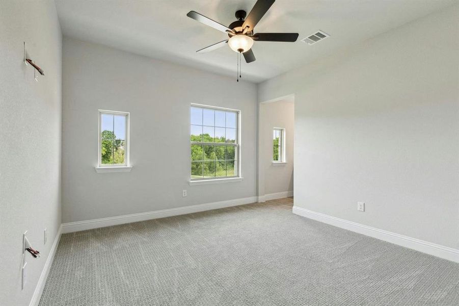 Spacious, unfurnished interior of a new home in Westside Preserve, Midlothian (Image 32). Spacious, unfurnished interior of a new home in Westside Preserve, Midlothian (Image 32).