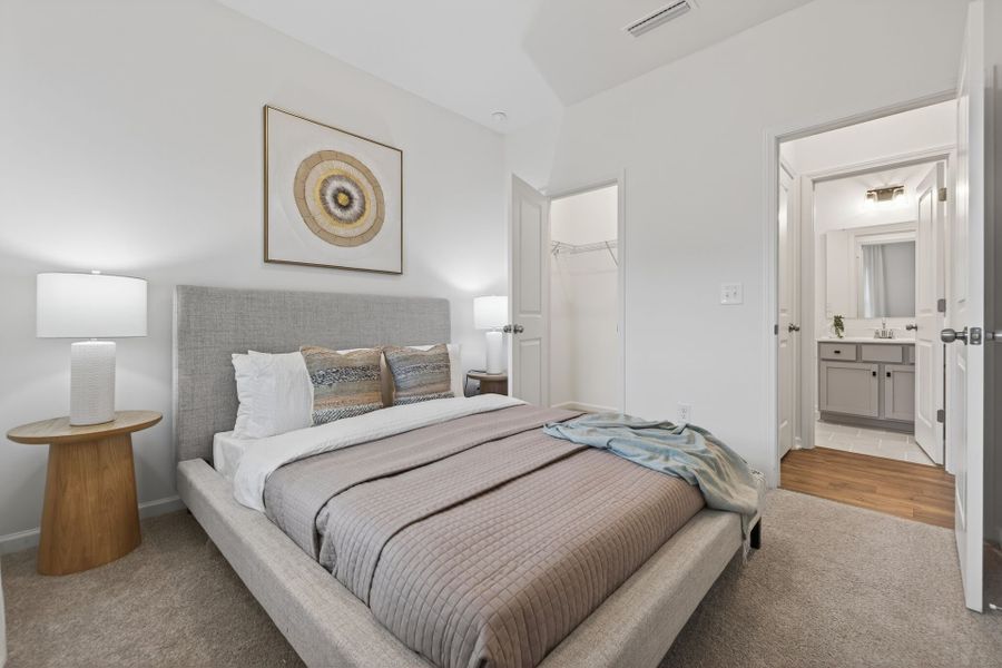 Furnished interior view inside a new home in Edgewater - The Cottages, Lancaster (Image 29).
