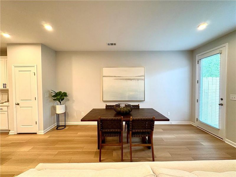 Furnished interior view inside a new home in Stegall Village, Cartersville (Image 66). Furnished interior view inside a new home in Stegall Village, Cartersville (Image 66).