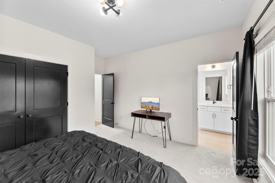 Furnished interior view inside a new home in , Charlotte (Image 23).