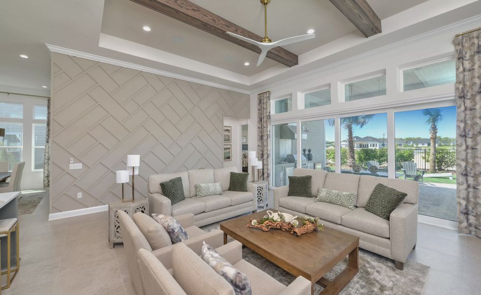 Furnished interior view inside a new home in Oakmont, Gainesville (Image 12).