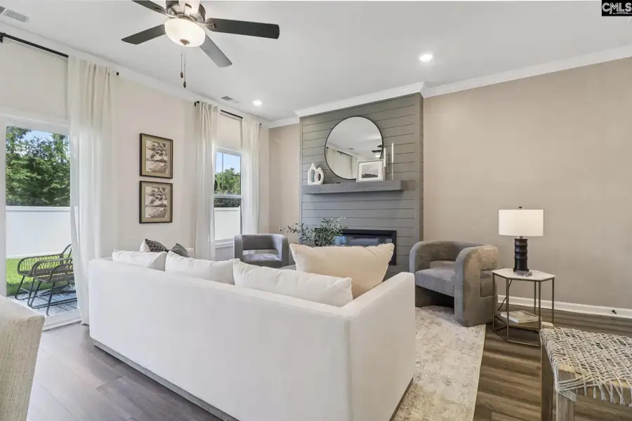 Furnished interior view inside a new home in Victory Woods, Columbia (Image 2). Furnished interior view inside a new home in Victory Woods, Columbia (Image 2).