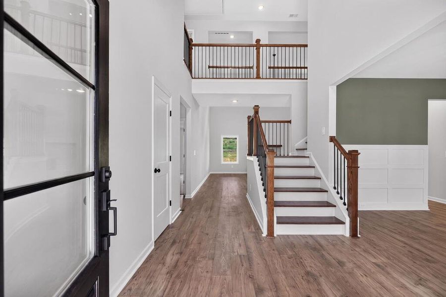 Furnished interior view inside a new home in Blackwelder Bluff, Bowdon (Image 6).
