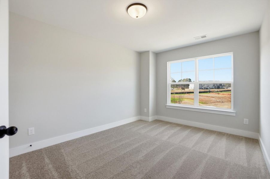 Spacious, unfurnished interior of a new home in Blythe Mill Townhomes, Waxhaw (Image 33). Spacious, unfurnished interior of a new home in Blythe Mill Townhomes, Waxhaw (Image 33).