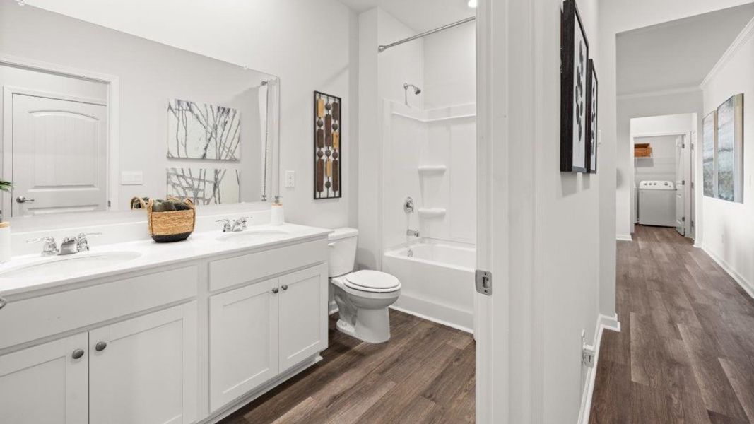 Representative furnished interior of a home built from the Booth by D.R. Horton in Whispering Springs, Maryville (Image 40).