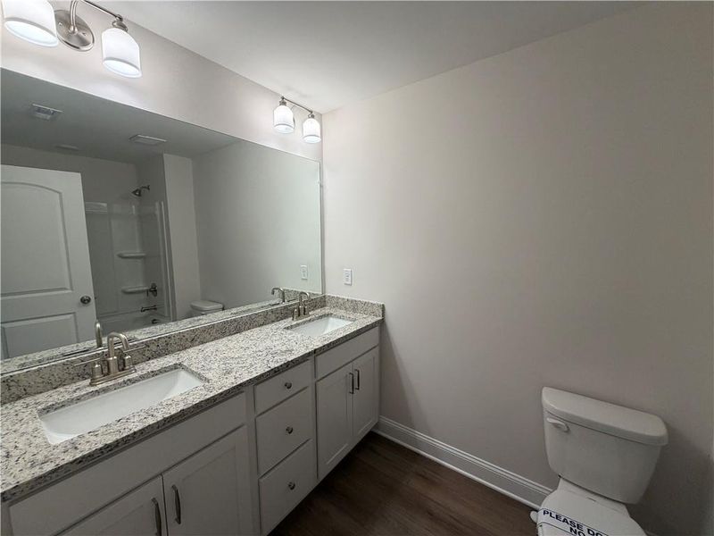 Furnished interior view inside a new home in , Dawsonville (Image 5).