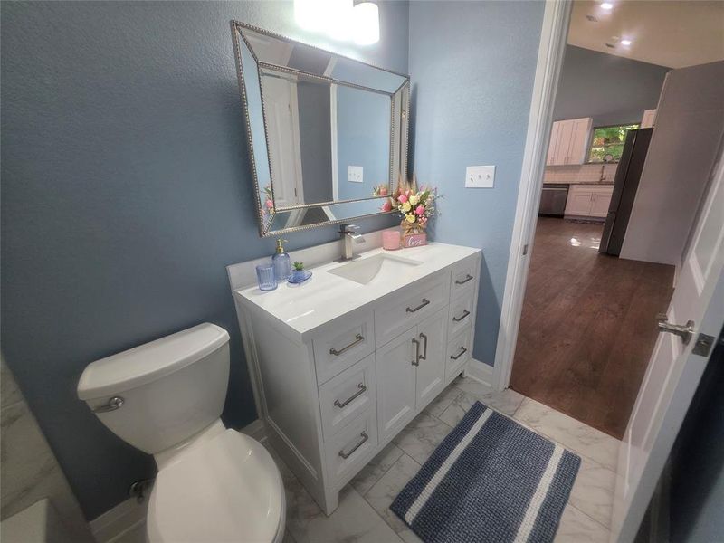 Furnished interior view inside a new home in , Olney (Image 11).