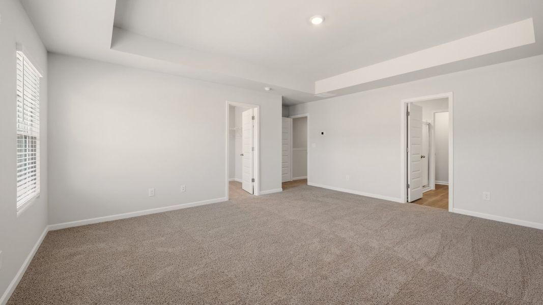 Spacious, unfurnished interior of a new home in Brookland Commons, Monroe (Image 23).
