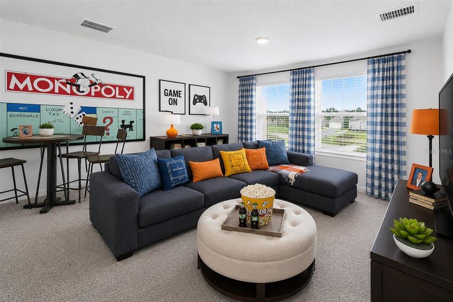 Furnished interior view inside a new home in , Groveland (Image 14).