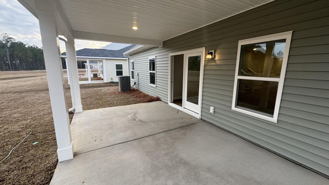 Exterior details and patio area of a home in Watson Hill, Summerville (Image 27).
