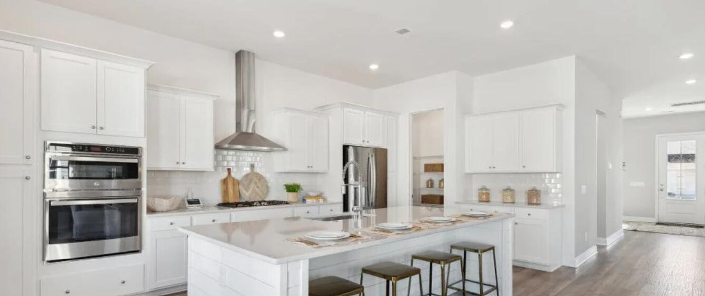 Furnished interior view inside a new home in Heron's Walk at Summers Corner: Row Collection, Summerville (Image 5). Furnished interior view inside a new home in Heron's Walk at Summers Corner: Row Collection, Summerville (Image 5).