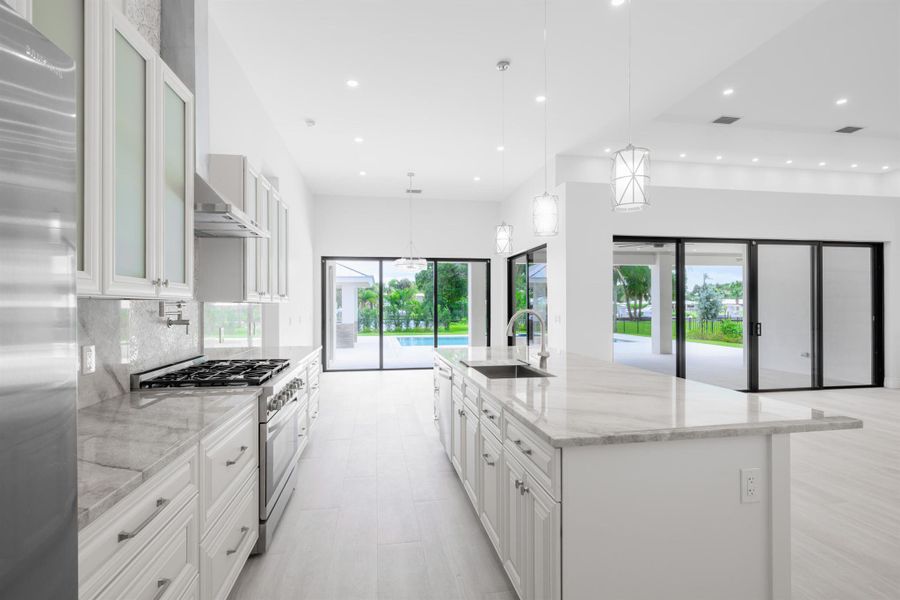 Furnished interior view inside a new home in , Stuart (Image 11).