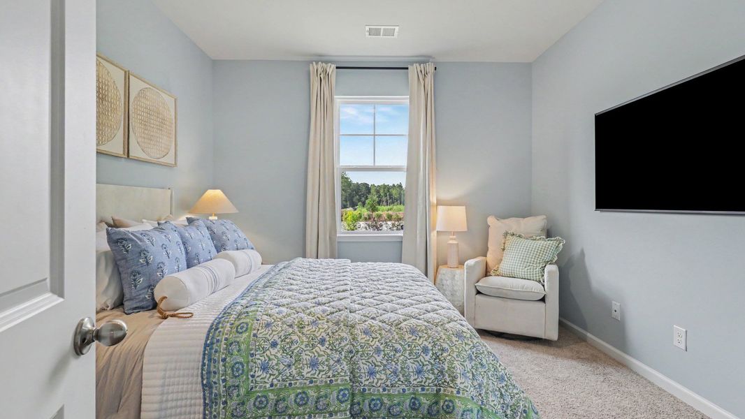 Furnished interior view inside a new home in The Bluffs at Mill Creek, Florence (Image 12).