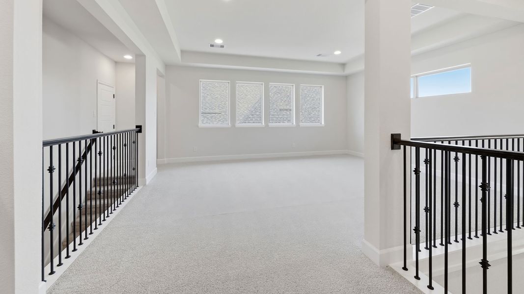 Spacious, unfurnished interior of a new home in Mosaic, Celina (Image 24). Spacious, unfurnished interior of a new home in Mosaic, Celina (Image 24).