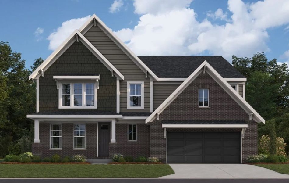 Representative exterior photo of a completed home built from the Pearson by Fischer Homes in Woodberry, Canton, GA (Image 4). Representative exterior photo of a completed home built from the Pearson by Fischer Homes in Woodberry, Canton, GA (Image 4).