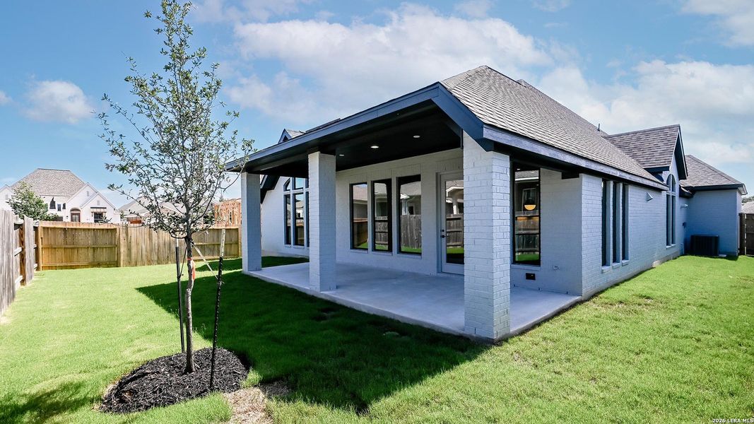 Exterior details and patio area of a home in Veramendi, New Braunfels (Image 4). Exterior details and patio area of a home in Veramendi, New Braunfels (Image 4).