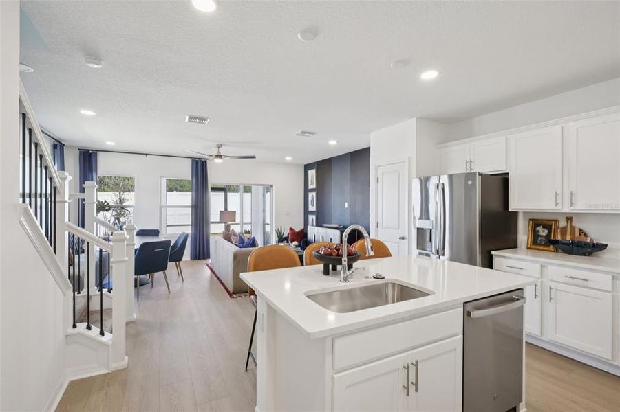 Furnished interior view inside a new home in Twin Oaks, Zephyrhills (Image 35).