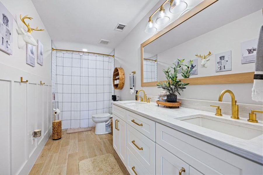 Furnished interior view inside a new home in , Rydal (Image 60).