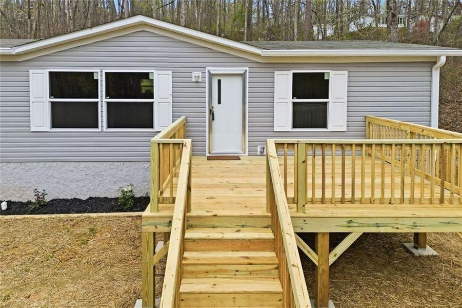 Exterior details and patio area of a home in , Ball Ground (Image 26). Exterior details and patio area of a home in , Ball Ground (Image 26).