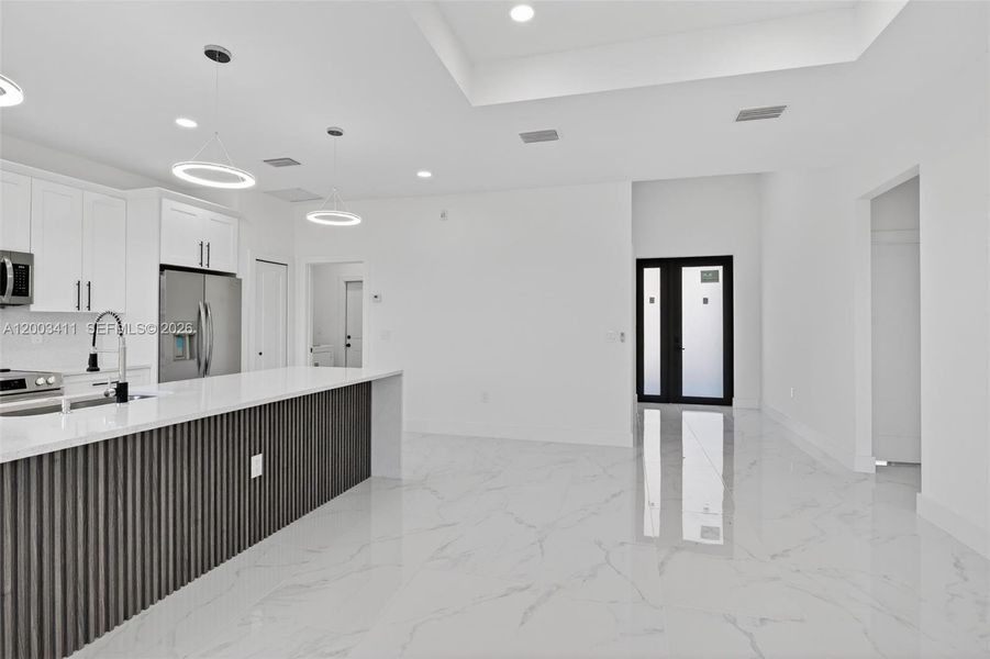 Furnished interior view inside a new home in , Lehigh Acres (Image 10).