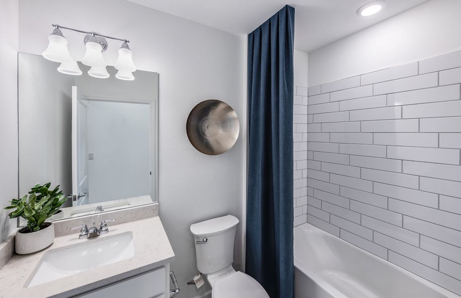 Representative furnished interior of a home built from the Marisol by Pulte Homes in Vida's Way, Wesley Chapel (Image 3).